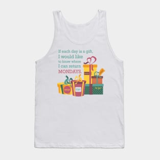 Return Mondays Tank Top